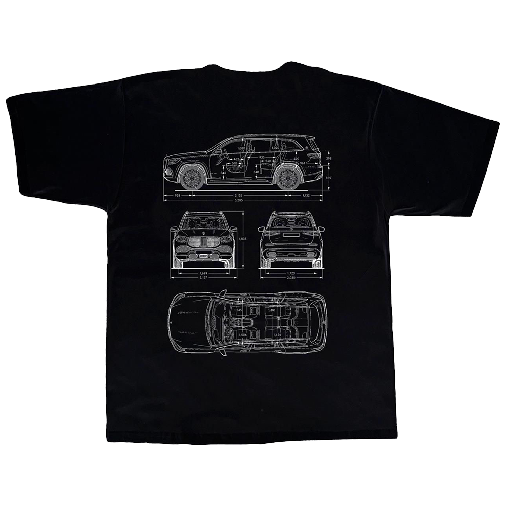 LIMITED EDITION DRAMA CALL X AITCH MAYBACH BLACK T-SHIRT