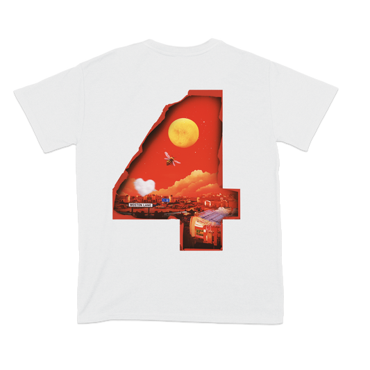 4 Album T-Shirt White